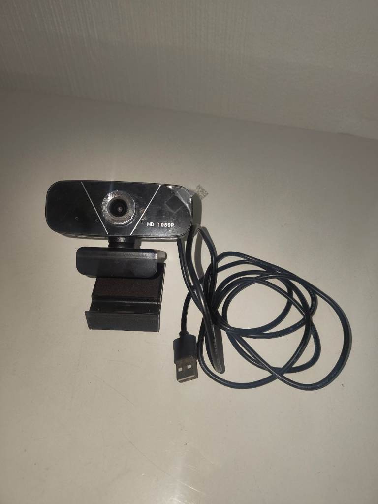 HP 1080P HD USB Webcam – Plug & Play – Fully Working