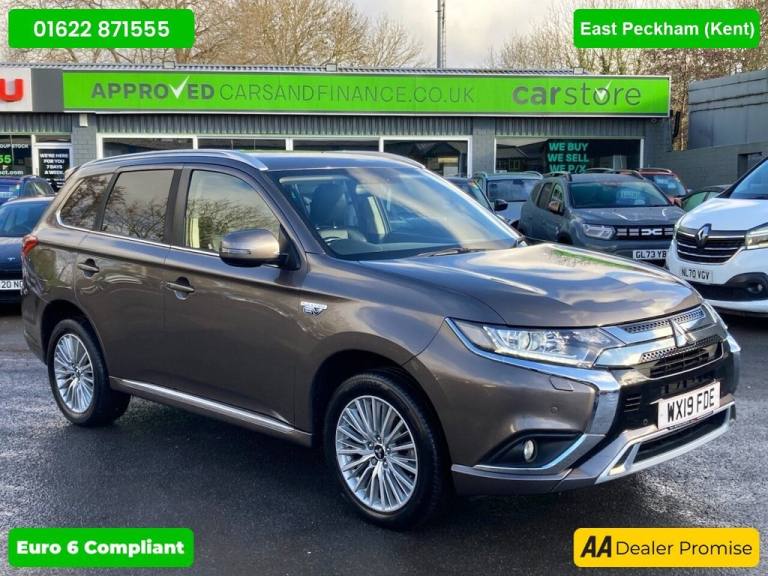 2019 Mitsubishi Outlander 2.4h TwinMotor Juro Plug-in Hybrid SUV, 53,323 miles, Automatic, 4WD, A...