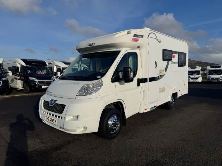 2012 ELDDIS AUTOQUEST 140 2 BERTH END LOUNGE MOTORHOME WITH ONLY 19K MILES ANDERSON MOTORHOME SALES