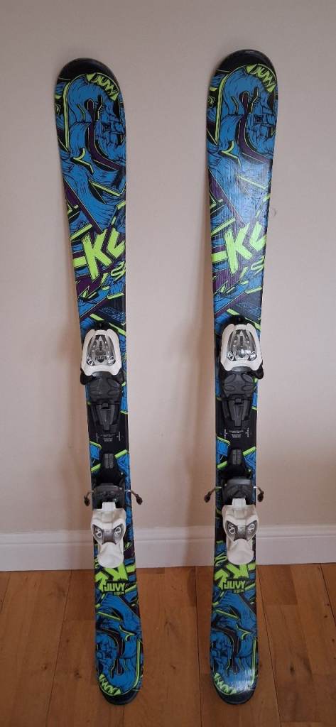 K2 JUVY twin tip skis 119cm