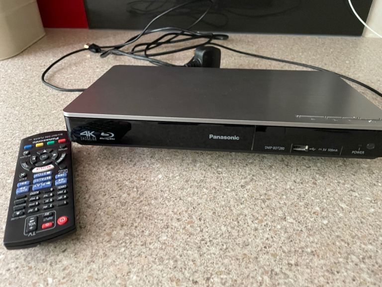 Panasonic DMP-BDT180 Blu-ray Player – 4K, Good Condition