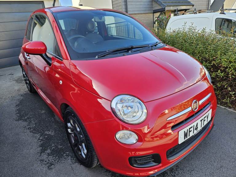 Fiat 500s 1.2 petrol 2014 - just 36k miles, £35 Road Tax new MOT