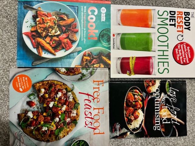 4 diet recipe books