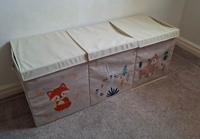 Free : Fabric toy storage box 