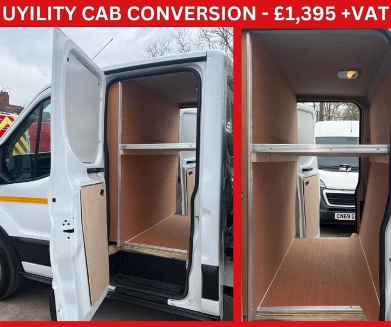 2022 FORD TRANSIT 350 EURO 6 ALLOY ONE-STOP RWD DRW CREW CAB TIPPER WITH AIR-CON