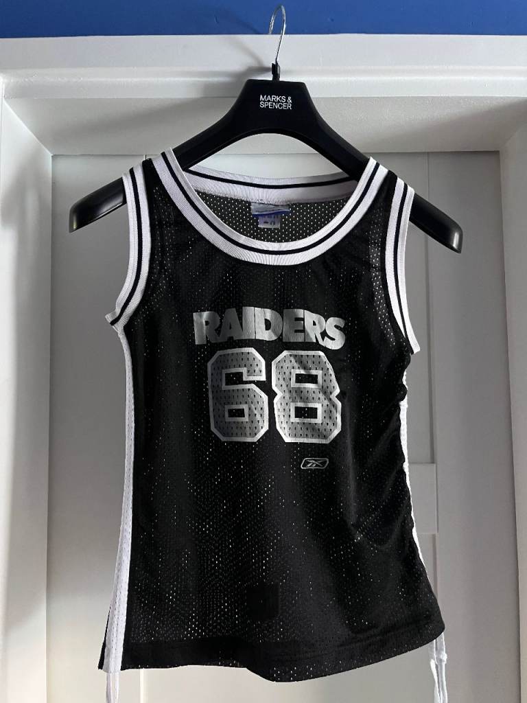NFL Raiders Stiched Jersey 'Number 68'.- Reebok size 8