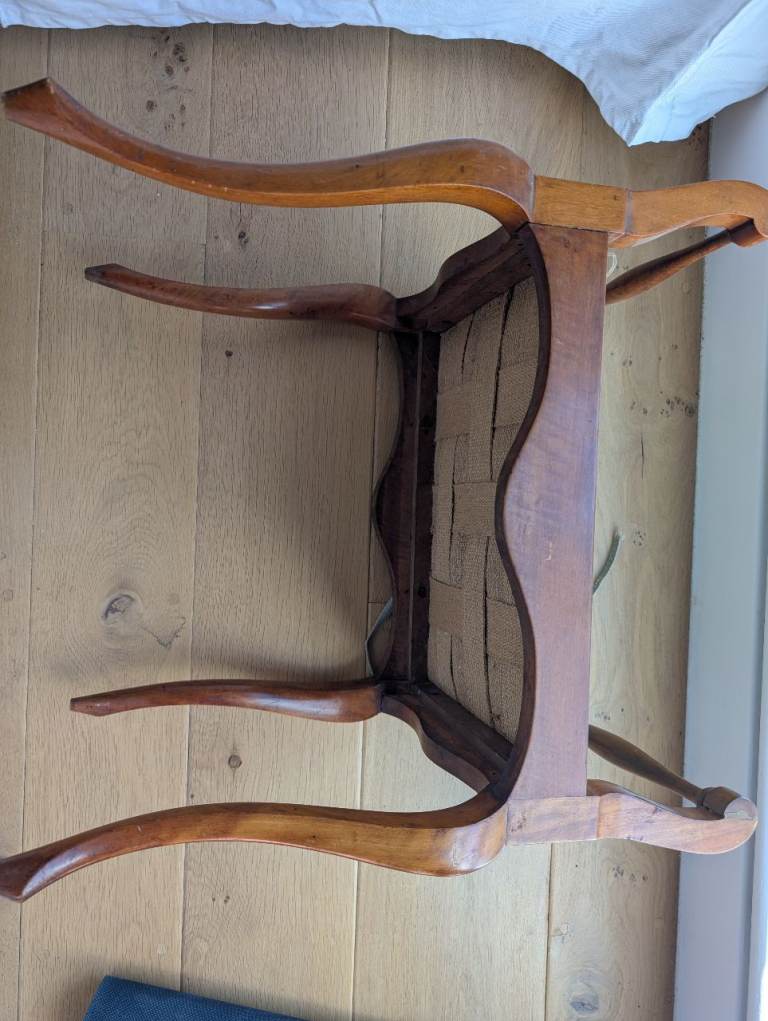 Antique piano stool for restoration 