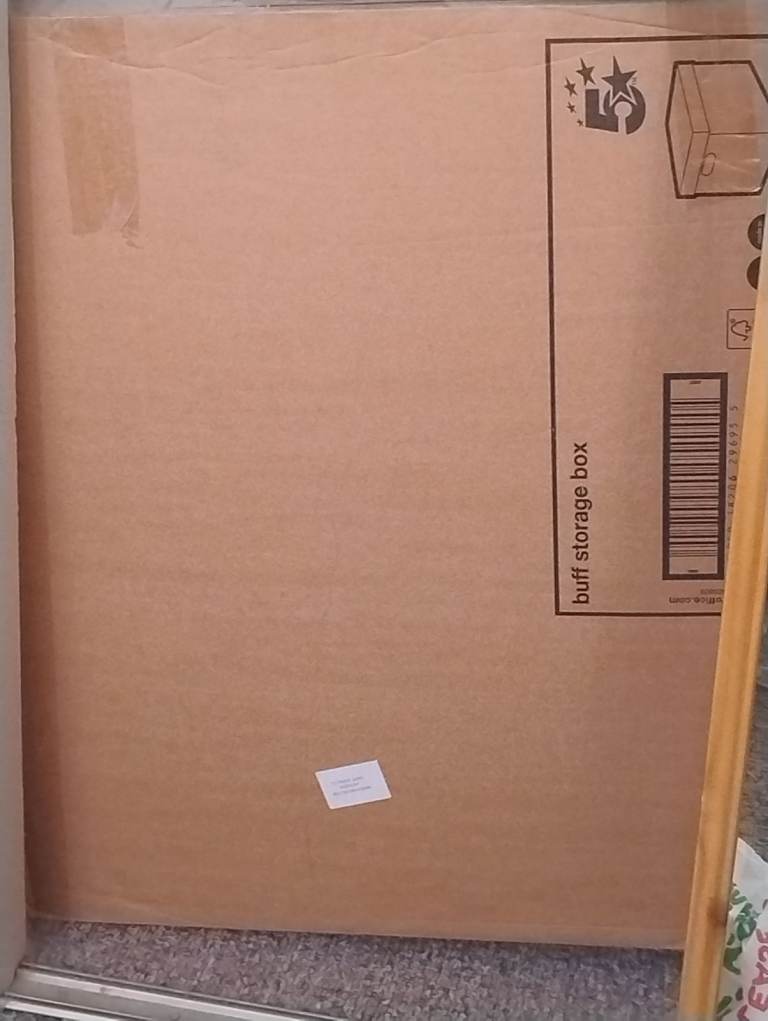 5* Cardboard Storage Boxes with Lids x 10