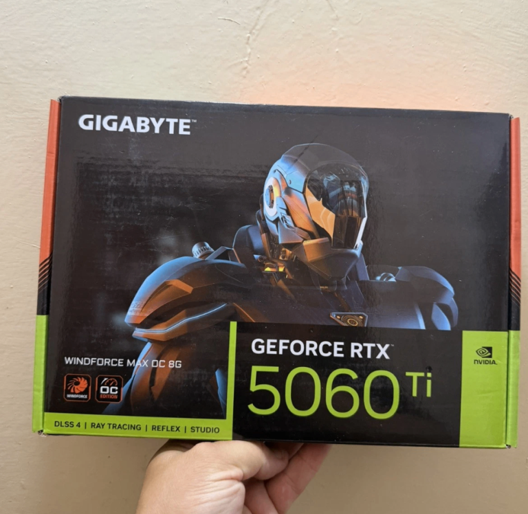Gigabyte GeForce RTX 5060 Ti Graphics Card – New in Box