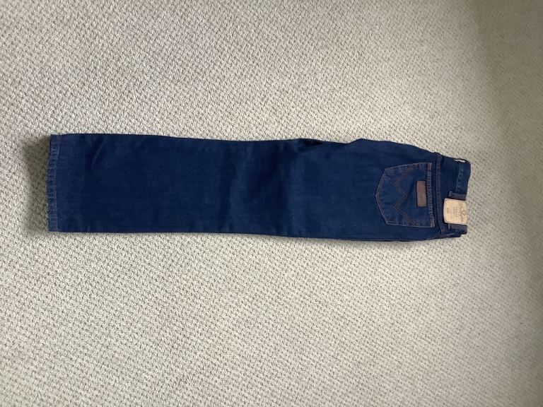 Men’s blue Wrangler jeans
