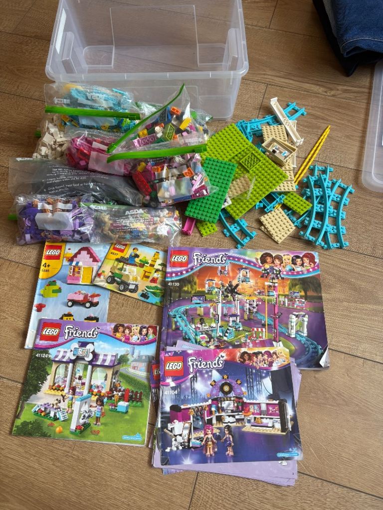 Large Bundle of LEGO Friends Sets with Instructions – Good Condition