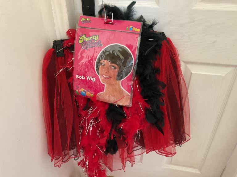 Fancy dress out fit 👍😃🌺