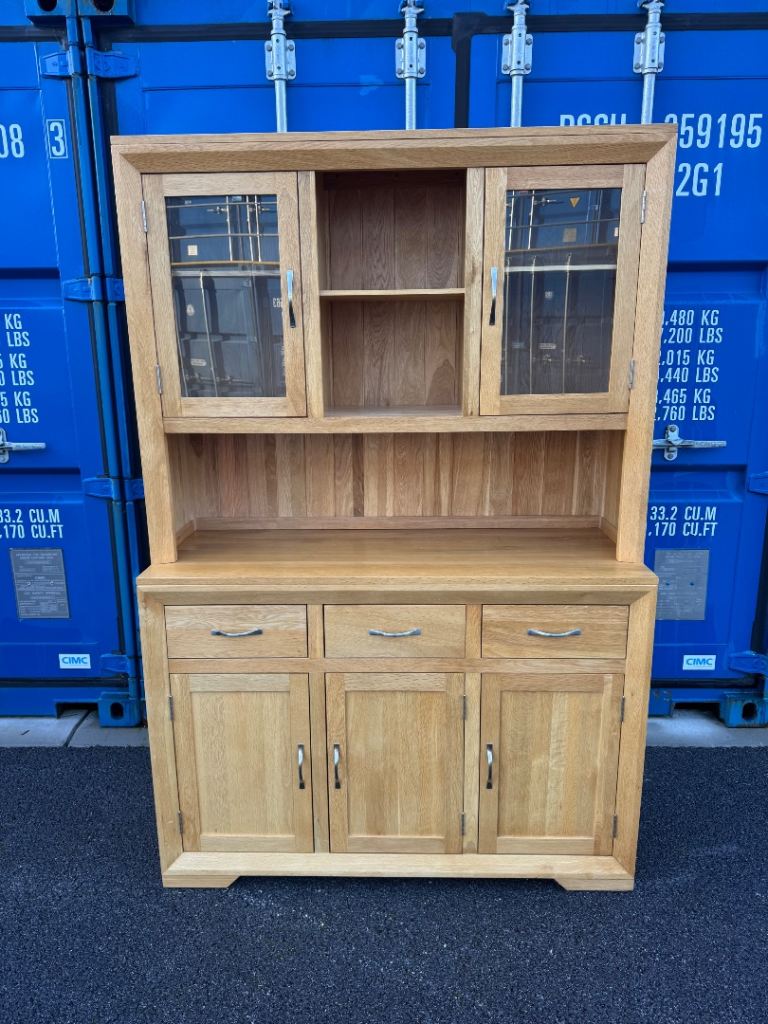 Solid oak Bevel Range Dresser from Oak Furniture Land possible Delivery