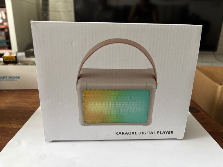 Karaoke Digital Player with RGB Lights
