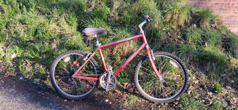 Trek aluminium frame bike 