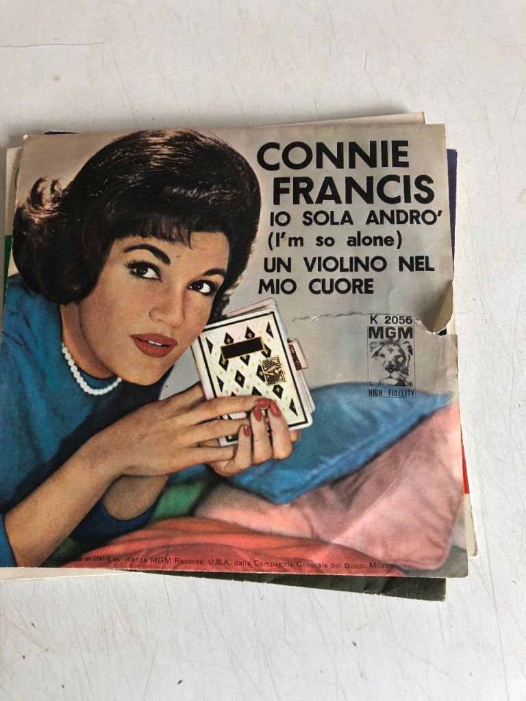 Connie Frances 4  vinyl EPs