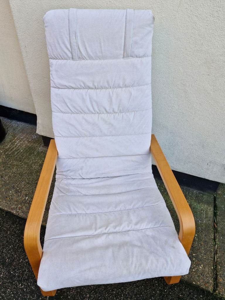 Ikea Poang Chair in Off White