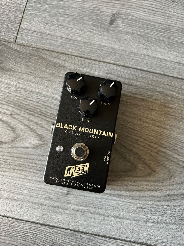 Greer Amps Black Mountain Overdrive / Distortion Pedal