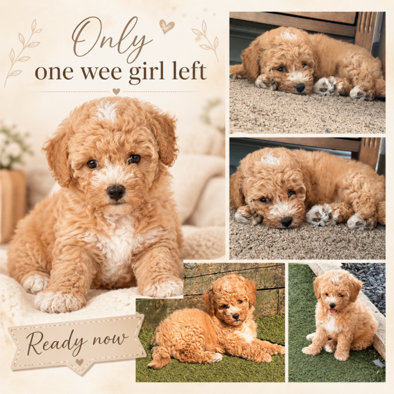 Beautiful Poochon puppies - ready now