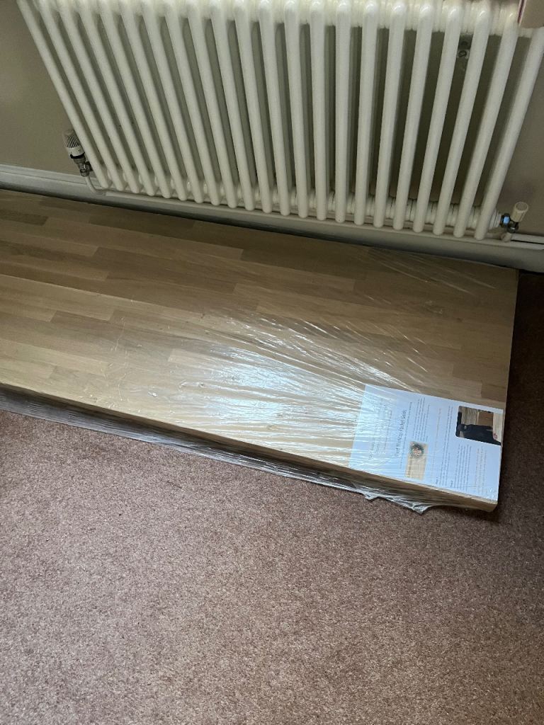 Unused Solid Oak Worktop - New in Packaging
