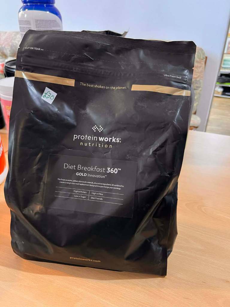 Protein works vegan breakfast shake
