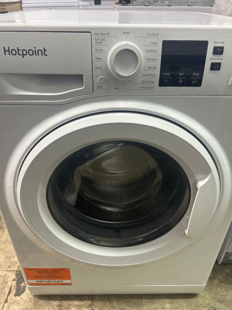Hotpoint 8kg washing machine good working order 