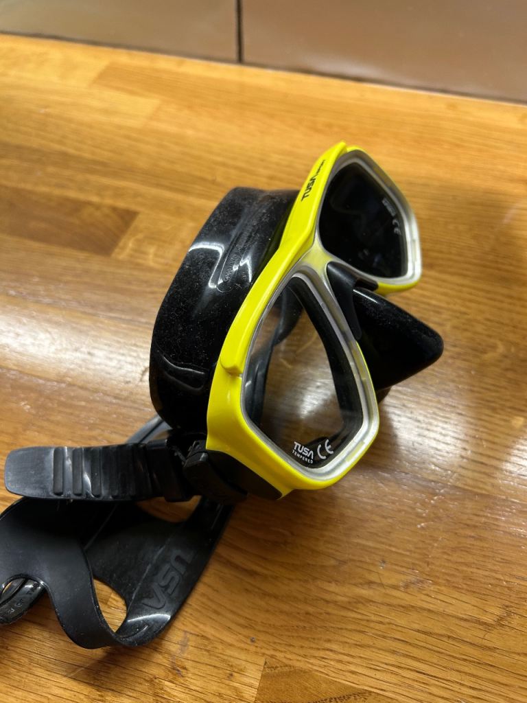 Tusa Sport snorkelling mask