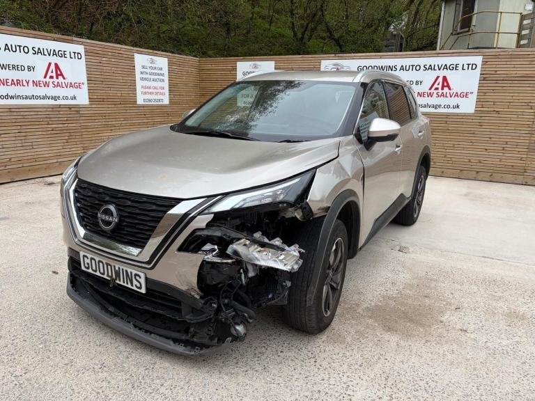 2025 NISSAN X-TRAIL N-CONNECTA XTRONIC 1.5T HYBRID AUTO DAMAGED SALVAGE