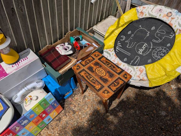 Job lot of assorted car boot items