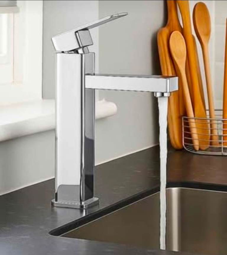 A new and still boxed Bathroom Basin Mixer hot /cold Tap .