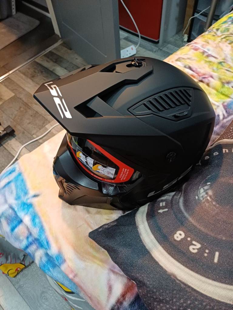 LS2 OF606 Drifter Matt Black Size S (55-56cm) - Almost New