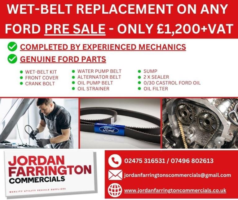 2022 FORD TRANSIT 350 EURO 6 ALLOY ONE-STOP RWD DRW CREW CAB TIPPER WITH AIR-CON