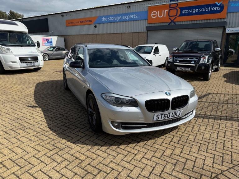 BMW 5 SERIES 2.0 520D SE TOURING Diesel Automatic in Silver