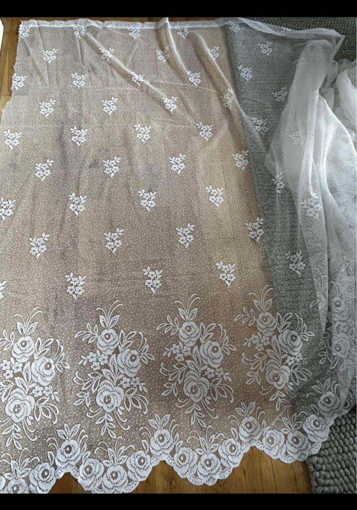 Net Curtain Material (white)