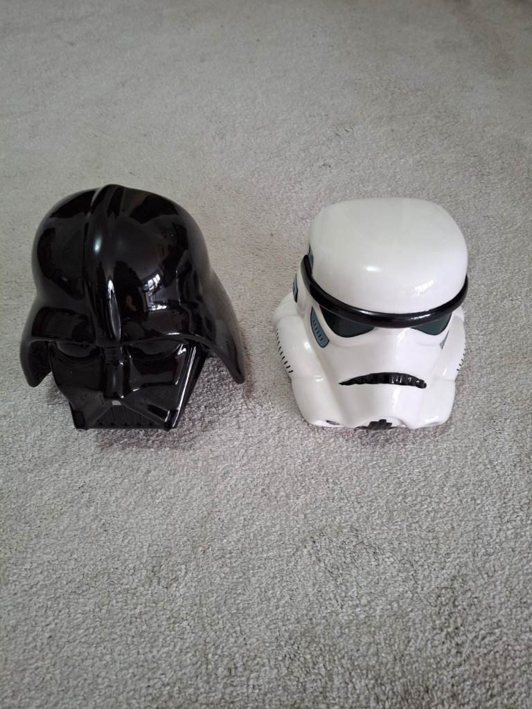 Star Wars Ceramic Bookends