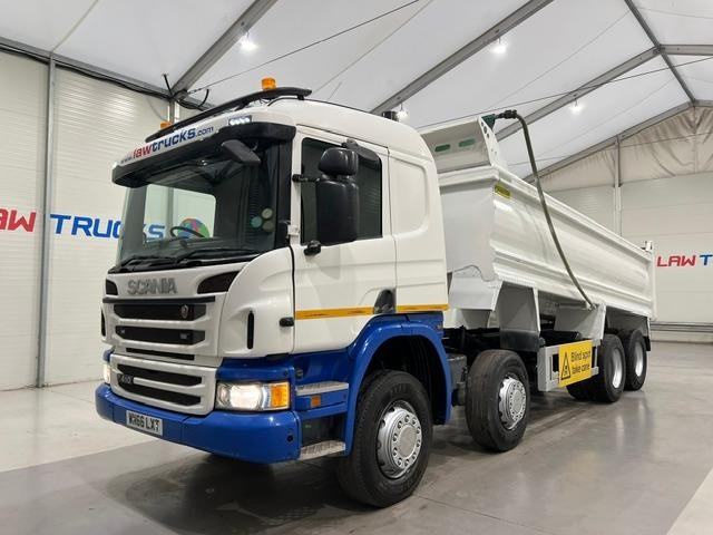 Scania P410 8x4 Sleeper Cab Steel Tipper Manual