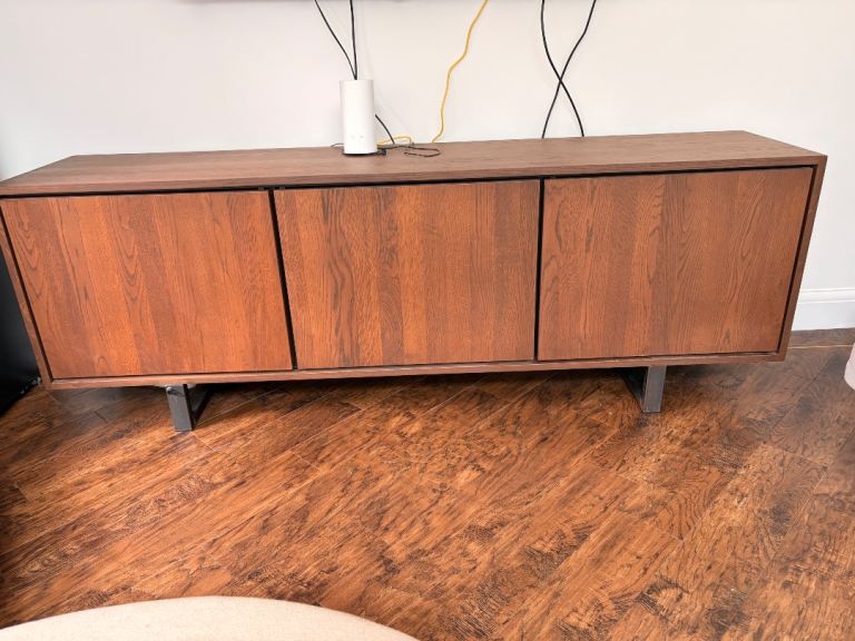 Solid oak sideboard 
