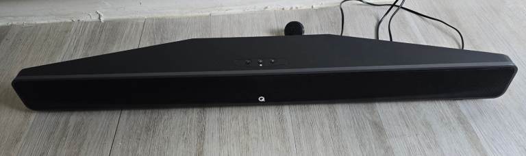 Q Acoustics Media 4 Hi-Fi Soundbar wireless Bluetooth, Without remote 