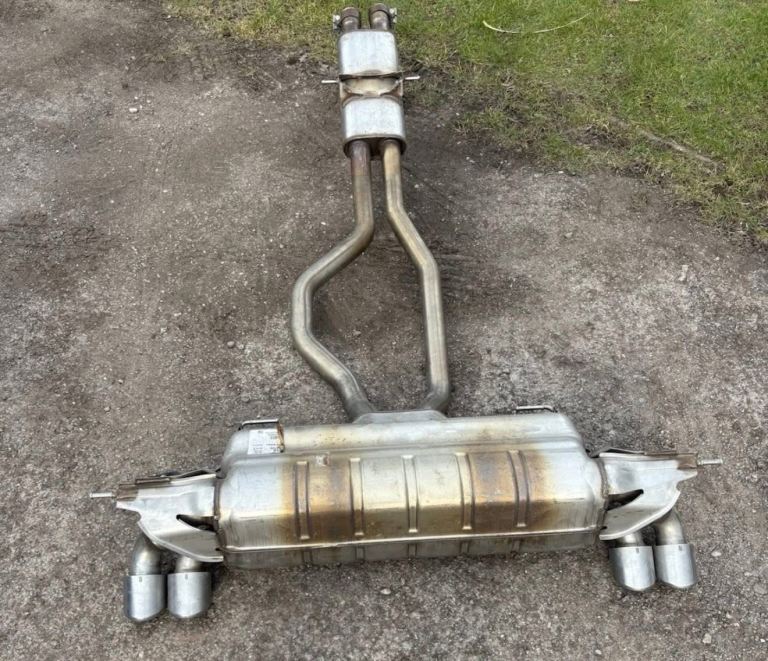 complete exhaust system Land Rover defender 110 v8