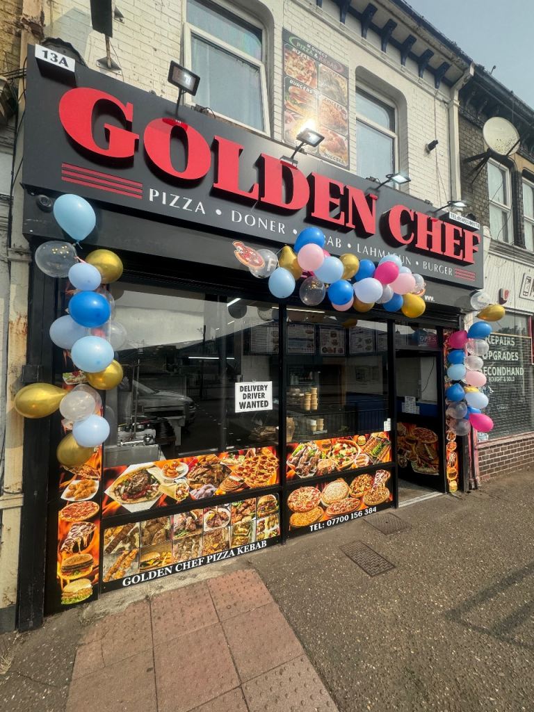 Kebab & Takeaway Shop for Sale with 2-Bedroom Accommodation - Great Location & Sea View