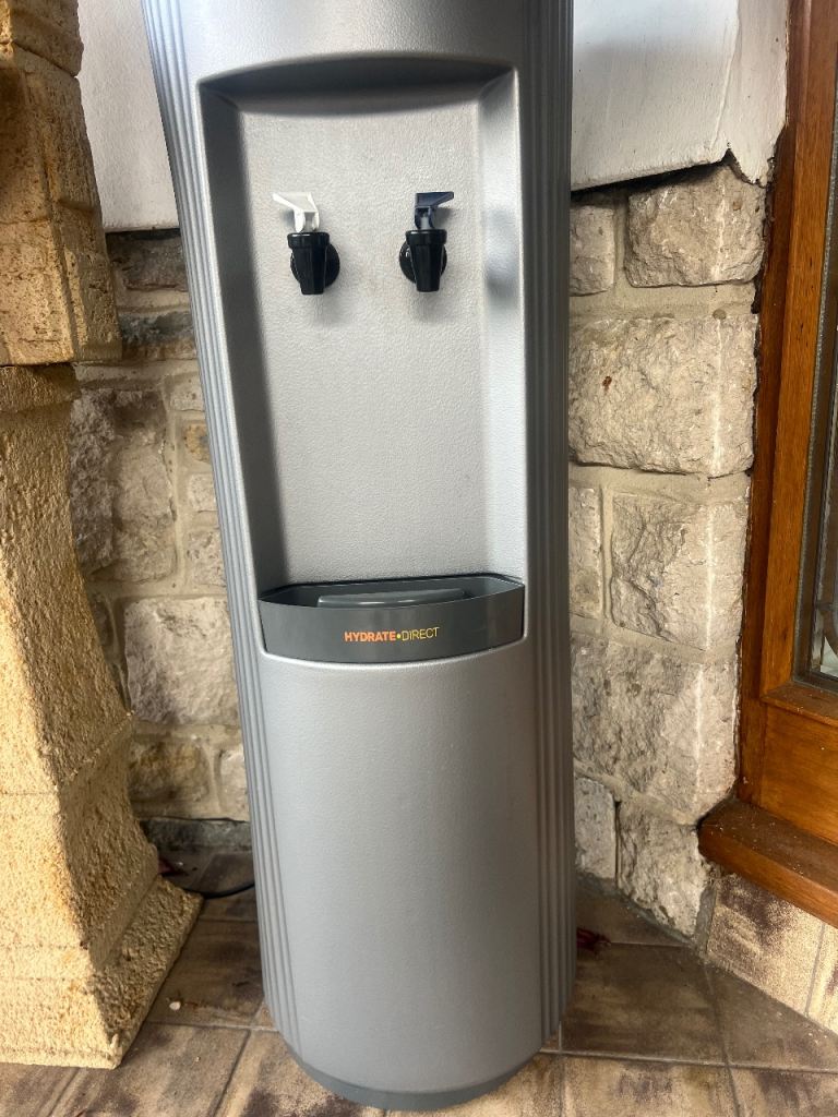 Hydrate direct Freestanding Water Dispenser – Grey, Good Condition