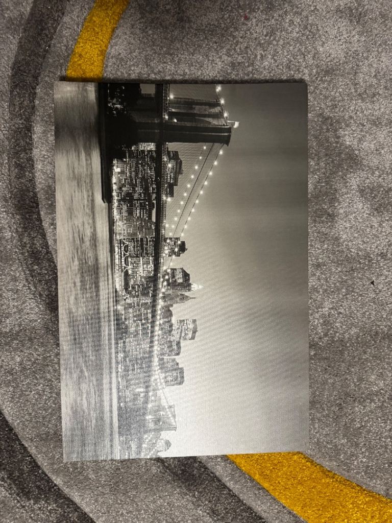 Black and White New York Canvas
