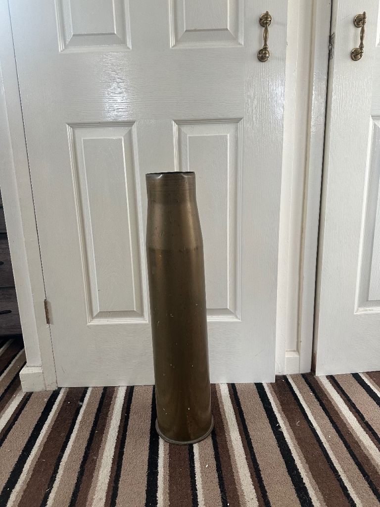 Brass ammunition shell