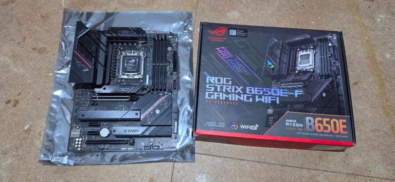 Asus ROG Strix B650E-F Gaming WIFI motherboard