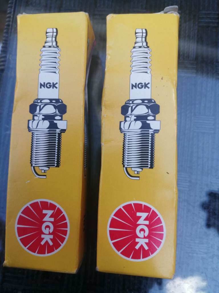 NGK BPR6FS Spark Plugs (Pair) - Brand New