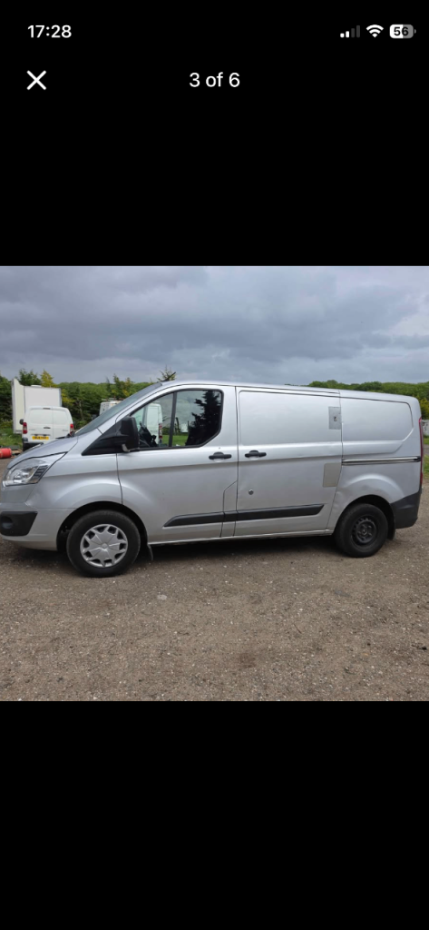 Ford, TRANSIT CUSTOM, Panel Van, 2018, Manual, 1996 (cc)
