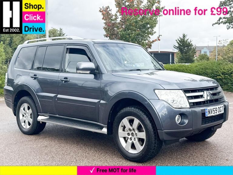 2010 Mitsubishi Shogun 3.2 DI-DC Elegance Auto 4WD Euro 4 5dr LWB ESTATE Diesel 
