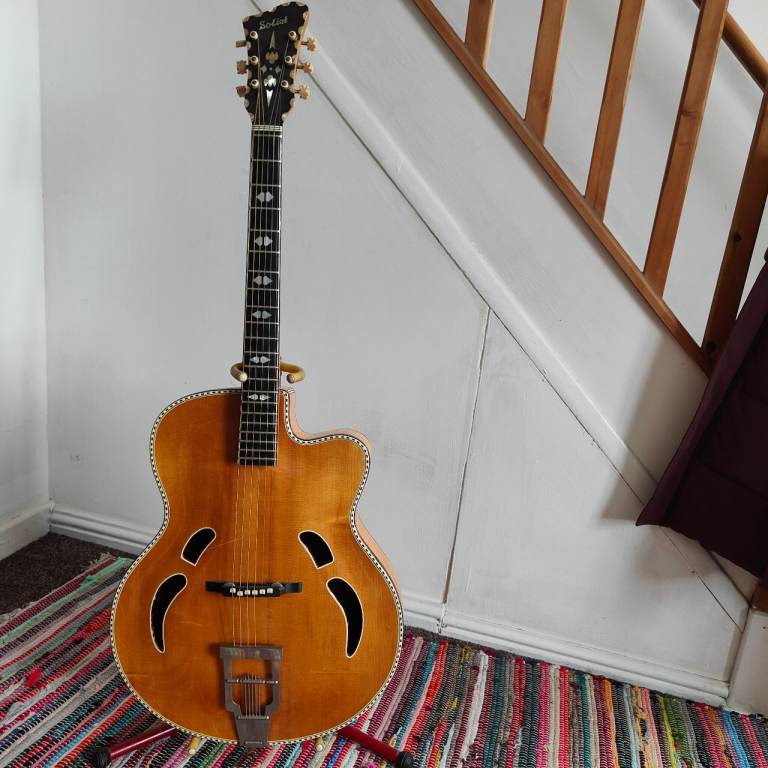 image for Rodebald Hoyer Solist archtop guitar 