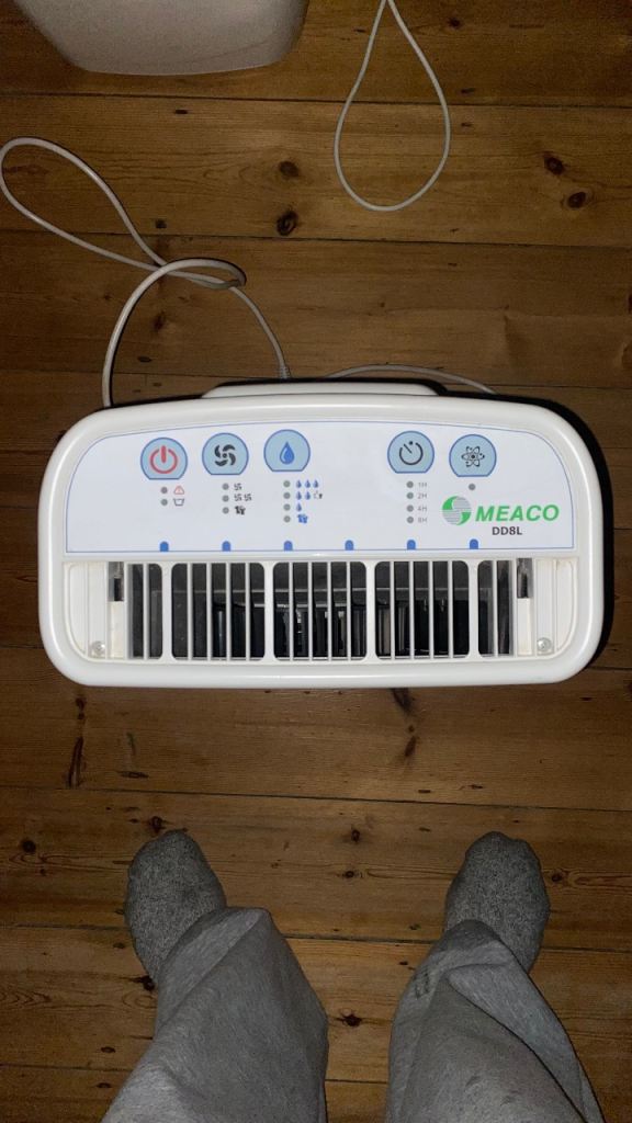 Meaco DD8L Dehumidifier – Excellent for Damp & Cold Rooms