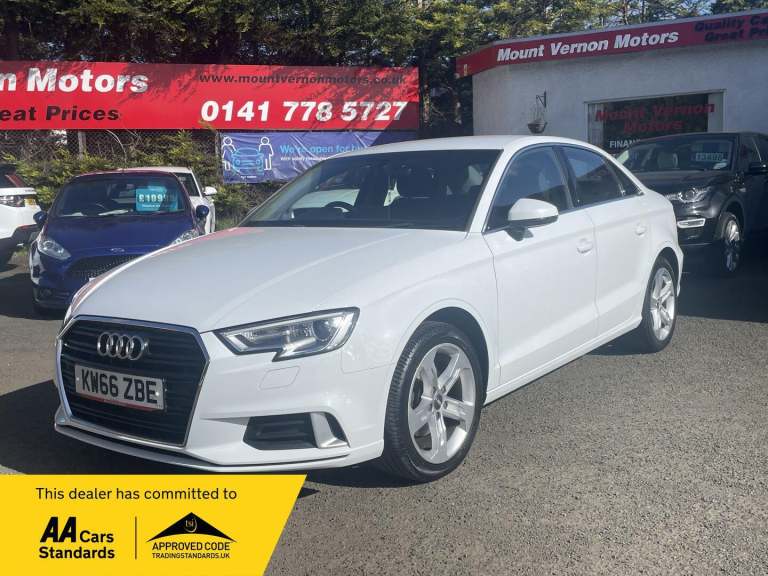 2017 Audi A3 1.4 TFSI CoD Sport Euro 6 (s/s) 4dr SALOON Petrol Manual
